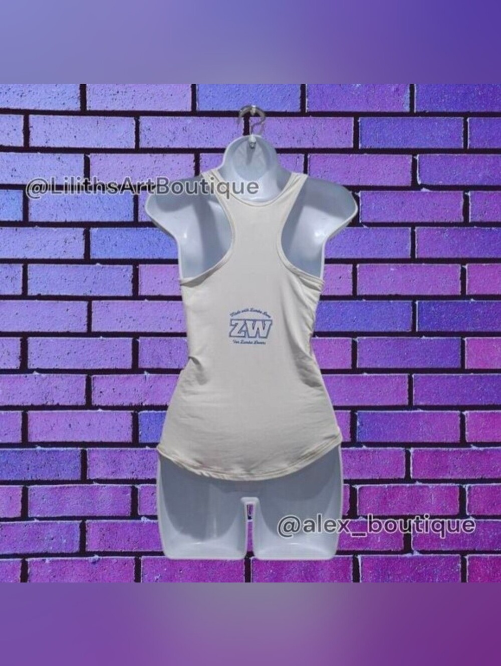 🖤Zumba Team Tank top (H017)-Size Xs for Women - Picture 3 of 6